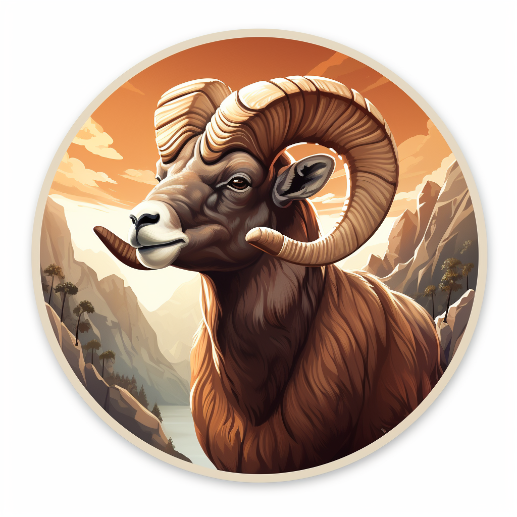 Mouflon Ram Hunting