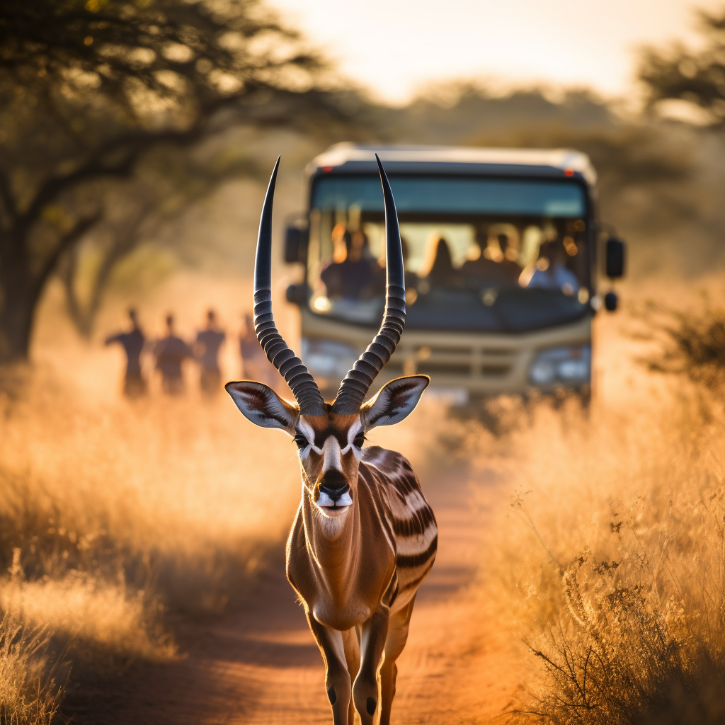 Experiência Safari - Exploração da Vida Selvagem - Passeio com tração nas quatro rodas